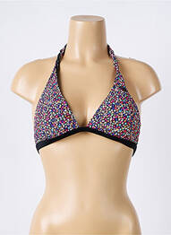 Sutien de costum de baie elasticitate top sutien modelat negru ROXY femme