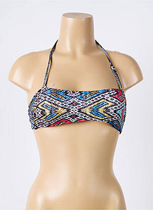 Sutien de costum de baie elasticitate top bentiță albastru ROXY femeie