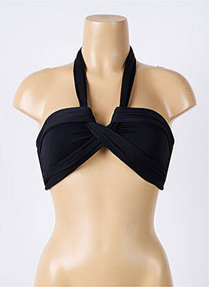 Sutien de costum de baie elasticitate top sutien modelat negru SEAFOLLY femeie