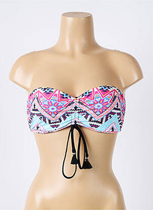 Sutien de costum de baie top bentiță top bentiță roz SEAFOLLY femeie