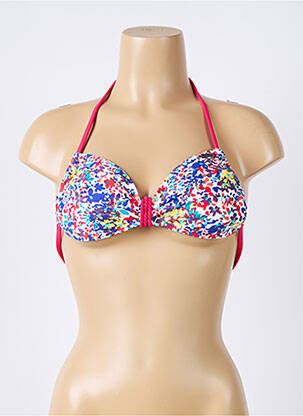 Sutien de costum de baie elasticitate top sutien modelat alb ROXY femeie