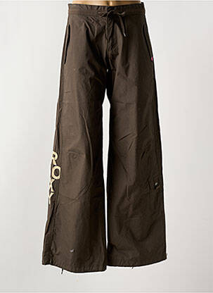 Pantalon evazat maro ROXY femeie