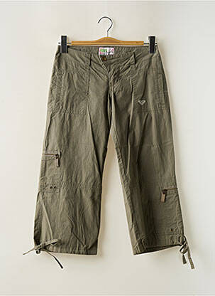 Pantalon trei sferturi verde ROXY femeie