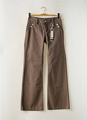 Pantalon evazat maro QUIKSILVER femeie
