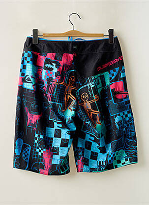 Șort de baie țesătură poplin negru QUIKSILVER bărbat