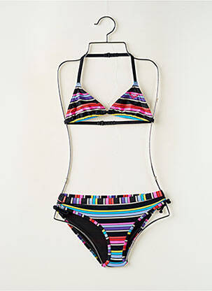 Costum de baie din două piese negru ROXY fată