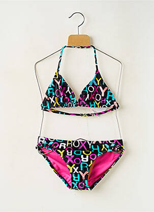 Costum de baie din două piese negru ROXY GIRL fată