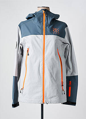 Parka sport schi cu glugă gri WATTS femeie