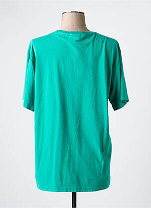 Tricou croială dreaptă mâneci scurte verde FRENCH DISORDER femeie