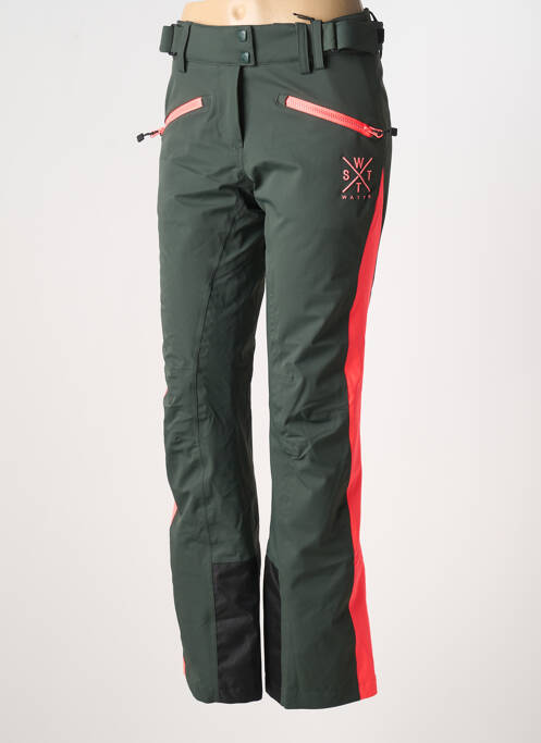 Pantalon drept verde WATTS femeie