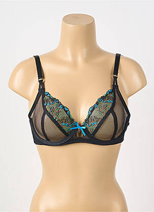 Sutien broderie sutien cupe întregi cu decolteu înalt negru FREYA femeie