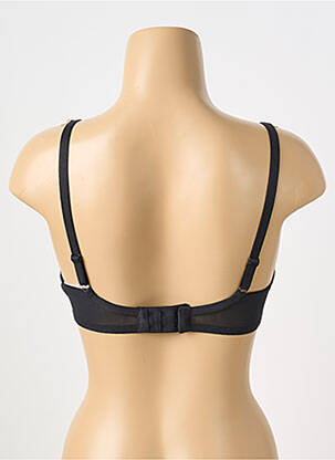 Sutien țesătură tulle sutien cupe întregi cu decolteu înalt negru FREYA femeie