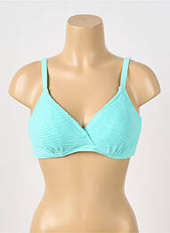 Sutien de costum de baie sutien cupe întregi cu decolteu înalt sutien cupe întregi cu decolteu înalt albastru FREYA femme