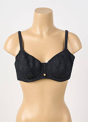 Sutien de costum de baie sutien cupe întregi cu decolteu înalt sutien cupe întregi cu decolteu înalt negru FREYA femeie