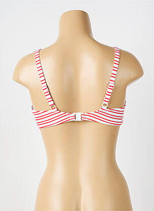 Sutien de costum de baie elasticitate sutien cupe întregi cu decolteu înalt roșu FREYA femeie