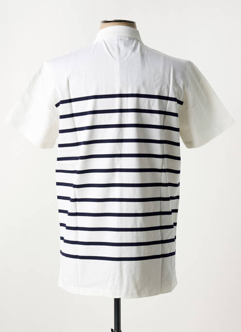 Polo alb UGHOLIN bărbat