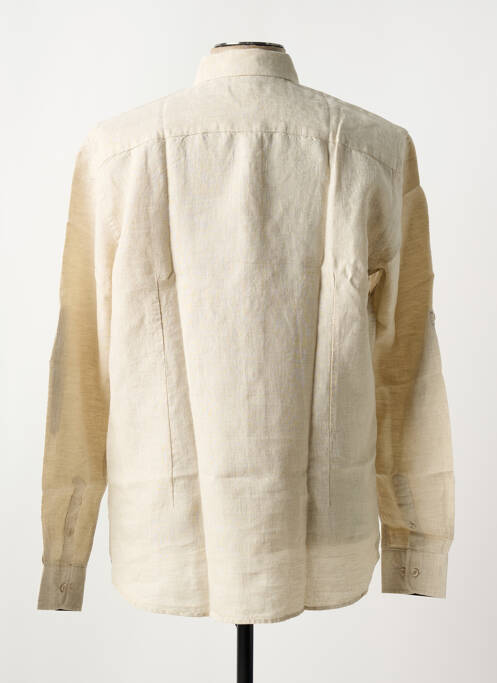 Cămașă cu mâneci lungi bej UGHOLIN bărbat