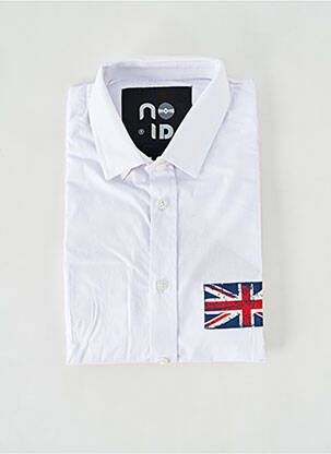 Cămașă cu mâneci lungi alb NO ID bărbat