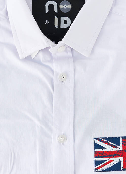 Cămașă cu mâneci lungi alb NO ID bărbat