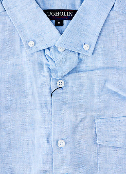 Cămașă cu mâneci scurte albastru UGHOLIN bărbat