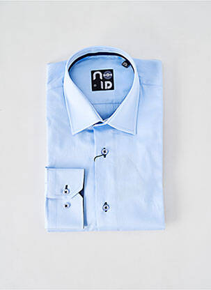 Cămașă cu mâneci lungi albastru NO ID bărbat