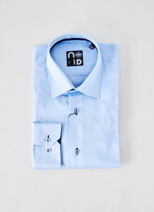 Cămașă cu mâneci lungi albastru NO ID bărbat