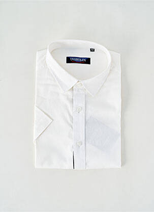 Cămașă cu mâneci scurte alb UGHOLIN bărbat