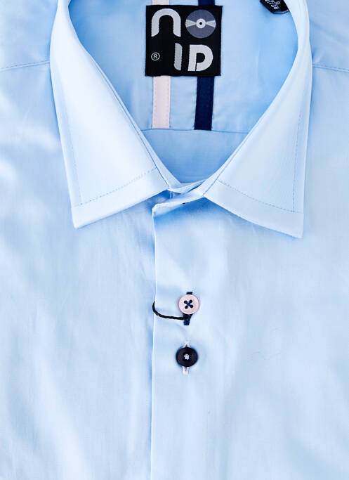 Cămașă cu mâneci lungi albastru NO ID bărbat