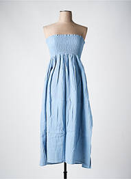 Rochie midi fără mâneci fără mâneci albastru LES BONHEURS DE SOPHIE femme