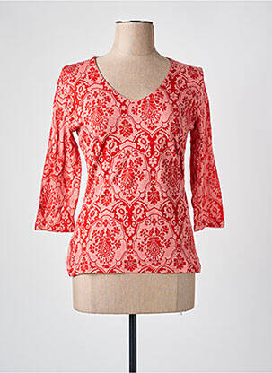 Tricou mâneci 3/4 mâneci 3/4 roșu LES BONHEURS DE SOPHIE femeie