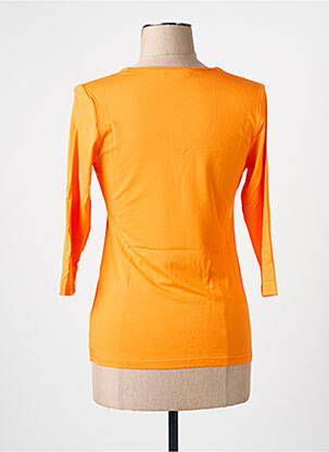 Tricou mâneci 3/4 mâneci 3/4 portocaliu deschis LES BONHEURS DE SOPHIE femeie