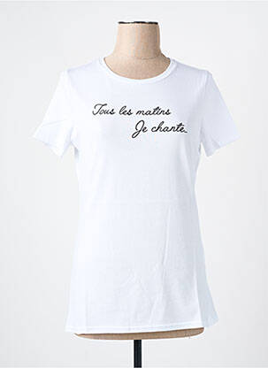Tricou alb LES BONHEURS DE SOPHIE femeie