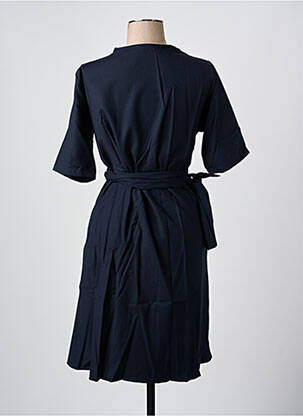 Rochie midi mâneci scurte mâneci scurte albastru LES BONHEURS DE SOPHIE femeie