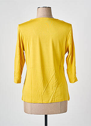 Tricou mâneci 3/4 mâneci 3/4 galben LES BONHEURS DE SOPHIE femeie