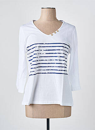 Tricou albastru LES BONHEURS DE SOPHIE femeie