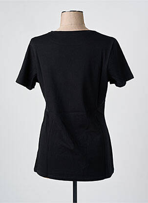 Tricou serigrafie mâneci scurte negru LES BONHEURS DE SOPHIE femeie