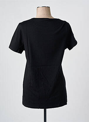 Tricou serigrafie mâneci scurte negru LES BONHEURS DE SOPHIE femeie