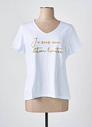 Tricou alb LES BONHEURS DE SOPHIE femeie