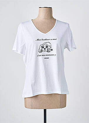 Tricou alb LES BONHEURS DE SOPHIE femeie