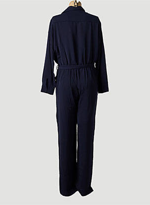 Salopetă-pantalon țesătură crep mâneci lungi albastru LES BONHEURS DE SOPHIE femeie