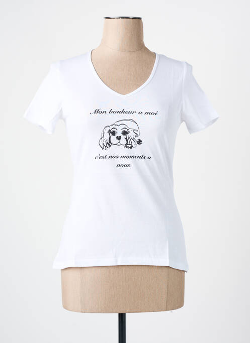 Tricou alb LES BONHEURS DE SOPHIE femeie