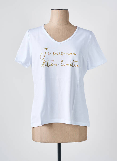 Tricou alb LES BONHEURS DE SOPHIE femeie