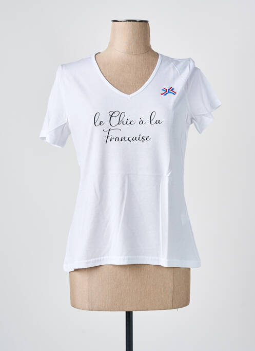 Tricou alb LES BONHEURS DE SOPHIE femeie