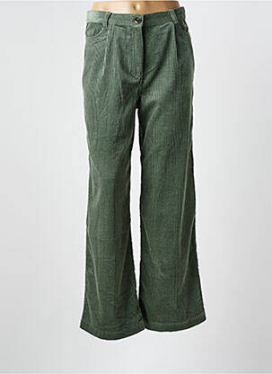 Pantalon evazat verde SESSUN femeie