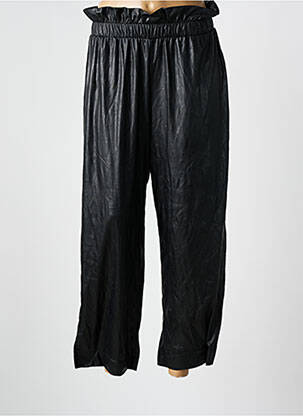 Pantalon drept talie elastică negru IMPERIAL femeie