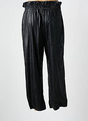 Pantalon drept talie elastică negru IMPERIAL femeie