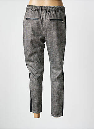 Pantalon 7/8 talie elastică gri PLEASE femeie
