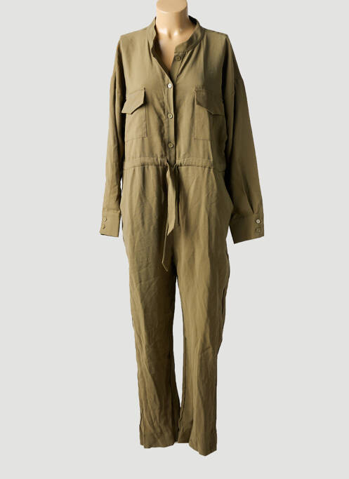 Salopetă-pantalon verde PLEASE femeie