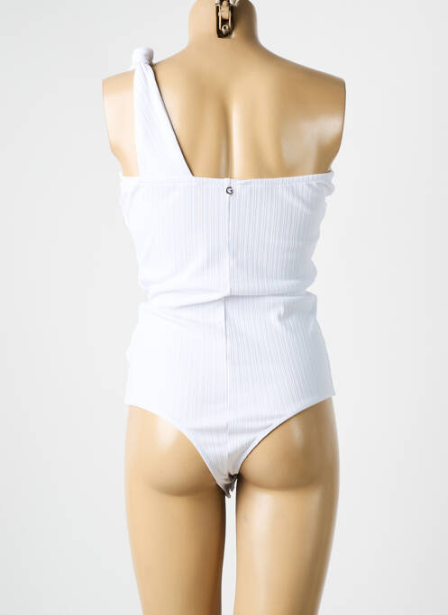 Body alb GUESS femeie