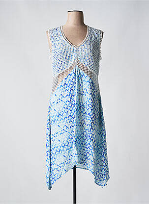 Rochie midi albastru GOA GOA femeie